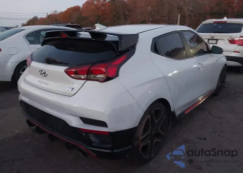 2019 Hyundai Veloster N from USA, damaged, VIN KMHT36AH0KU001684